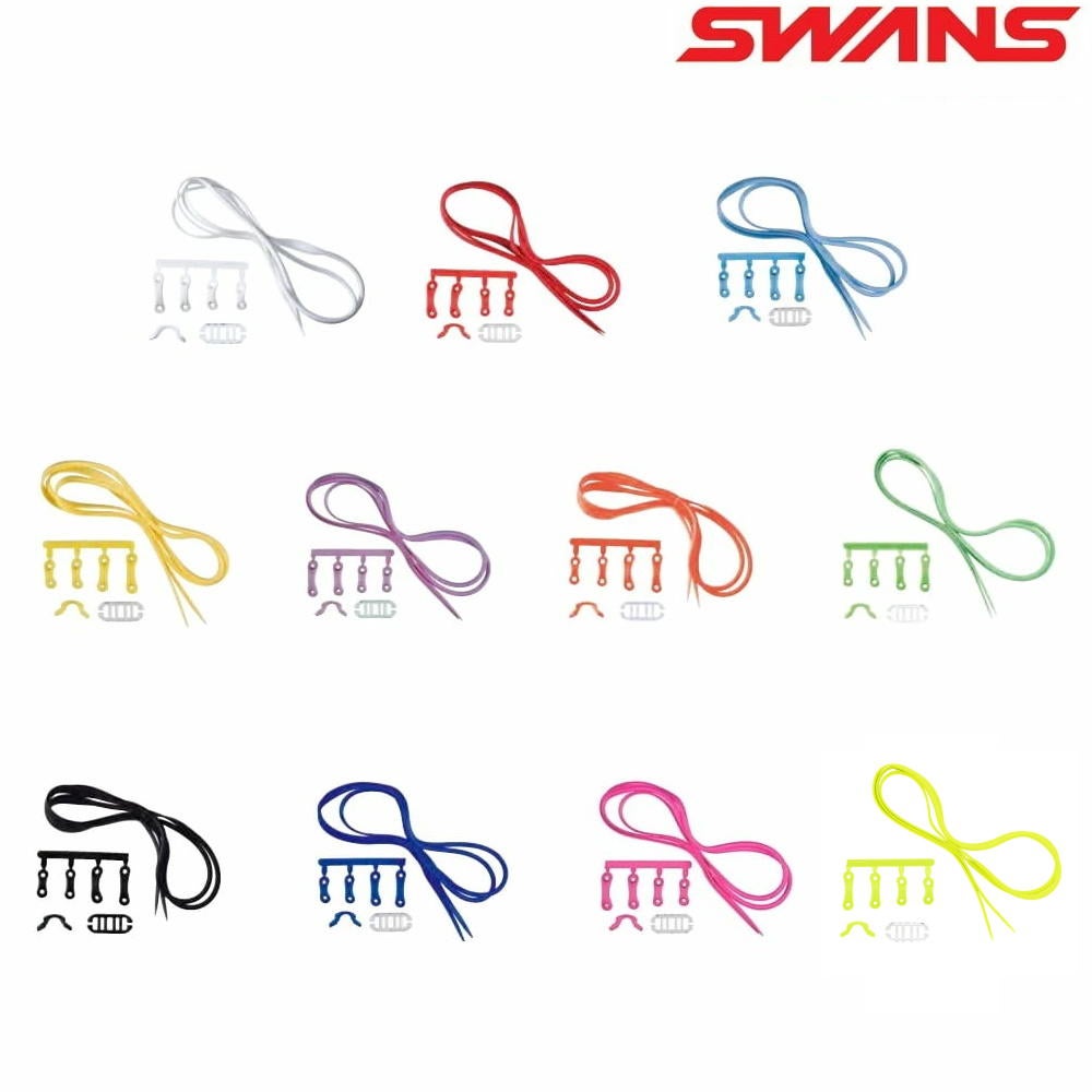 度付スイミングレーシングゴーグル水泳競泳パーツセットSWANSスワンズ用度付きゴーグル専用パーツセット部品PS-SR2