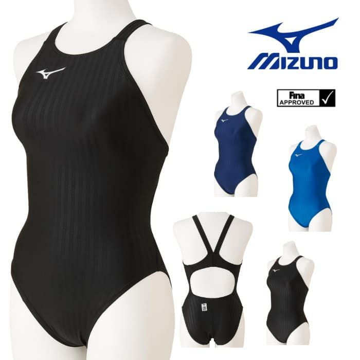 ミズノ MIZUNO 競泳水着 レディース fina承認 WA承認 ミディアムカット