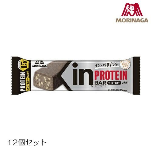 森永製菓inバープロテイン(ベイクドビター)12個セット36JMM97100