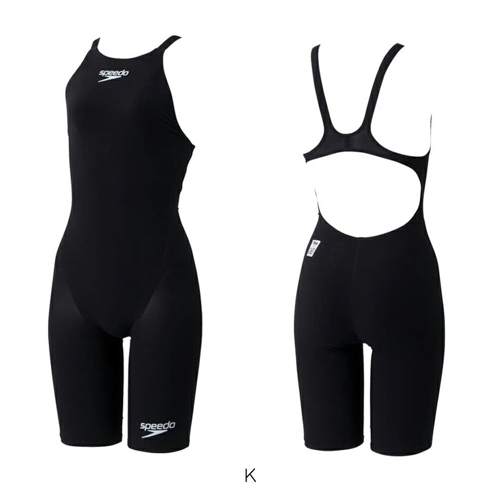 スピードSPEEDO競泳水着レディースWA承認モデルFastskinPro3ファストスキンプロ3オープンバックニースキンSCW12101Ffinaマークあり
