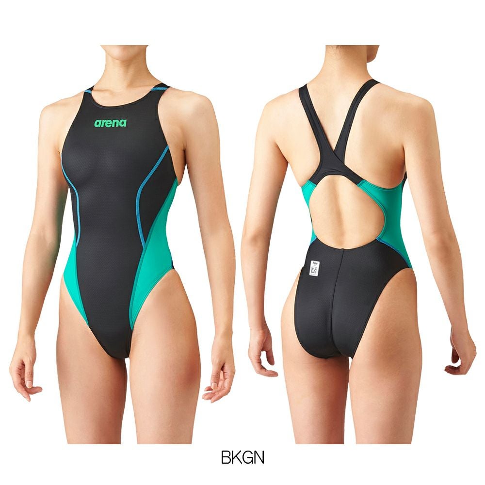 アリーナARENA競泳水着レディースWA承認リミッククロスバックAQUAADVANCEDAQUAXTREMEARN-1025Wfinaマークあり