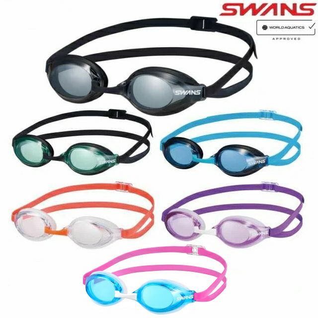 SWANS スワンズ AQUALIGHTNING レーシングゴーグル クリアレンズ re