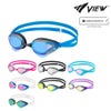 スイミングゴーグル水泳FINA承認ビューVIEWミラーゴーグルクッション付きBladeORCAブレードオルカ