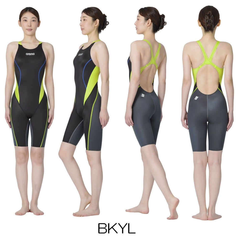 アリーナARENA競泳水着レディースWA承認モデルfina承認ハーフスパッツオールインワンクロスバックAQUA ADVANCEDAQUAXTREMEARN-1024Wタイプ別注モデルORIHK1024Wfinaマークあり