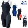 ミズノMIZUNO競泳水着レディース練習用ハーフスーツEXERSUITSU-Fit競泳練習水着N2MG2775