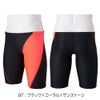 ミズノMIZUNO競泳水着メンズ練習用ハーフスパッツEXERSUITSU-Fit競泳練習水着N2MB2575