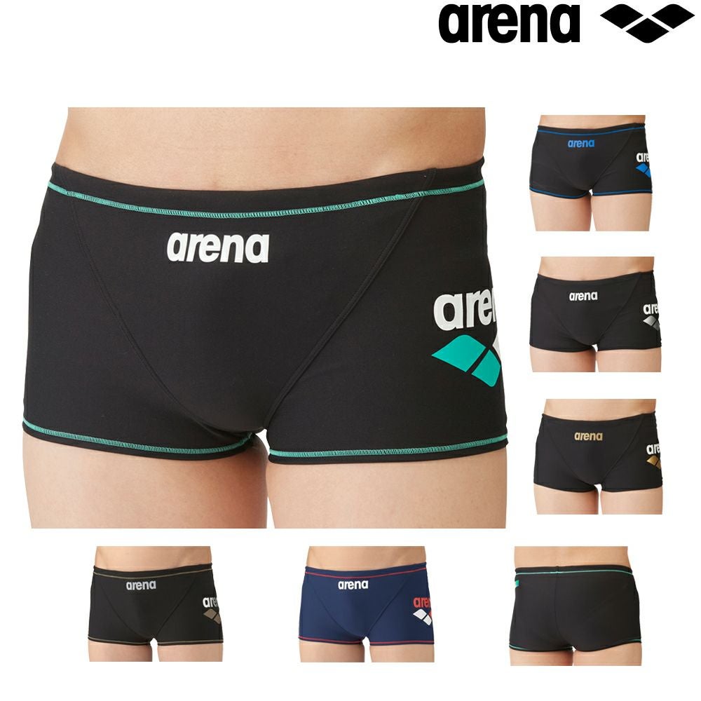 アリーナARENA競泳水着メンズ練習用トレーニングスパッツショートレッグタフスキンT2E競泳練習水着SAR-4104