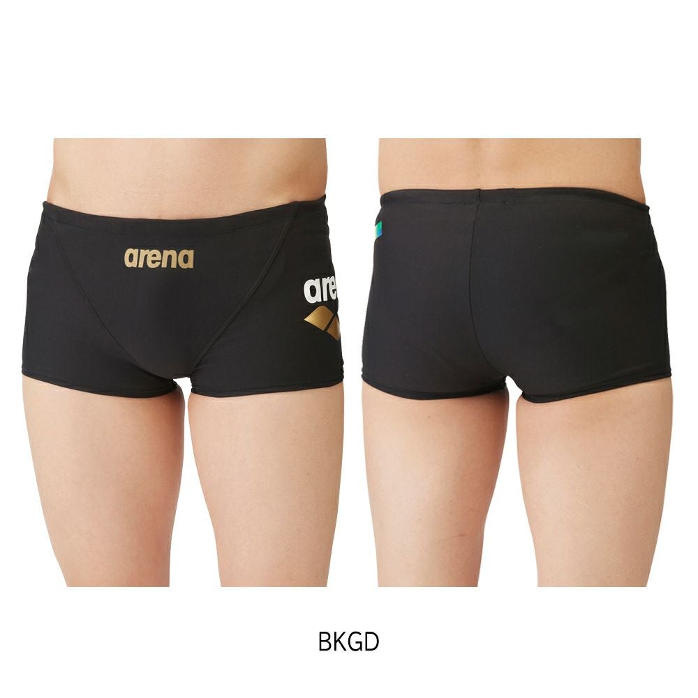 アリーナARENA競泳水着メンズ練習用トレーニングスパッツショートレッグタフスキンT2E競泳練習水着SAR-4104