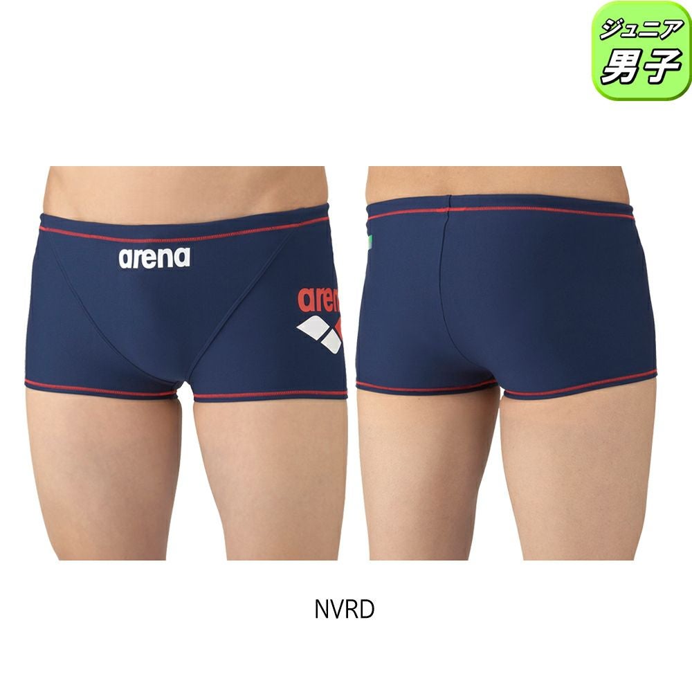 アリーナARENA競泳水着ジュニア男子練習用トレーニングスパッツショートレッグタフスキンT2E競泳練習水着SAR-4104J