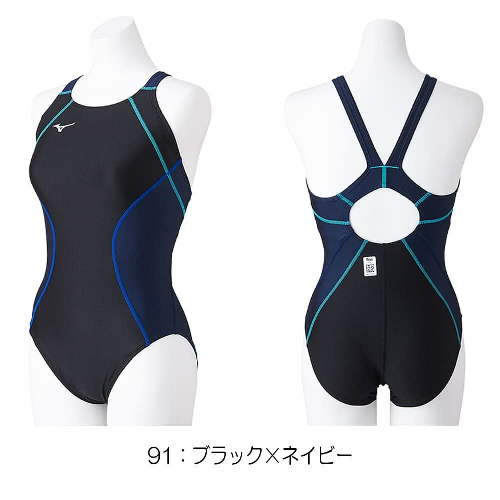 ミズノMIZUNO競泳水着レディースWA承認モデルSTLalaローカットN2MAB245finaマークあり