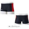 ミズノMIZUNO競泳水着練習用水着メンズエクサースーツショートスパッツEXERSUITSU-Fit競泳練習水着N2MBB060