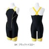 ミズノMIZUNOフィットネス水着レディースSTROKEONEオールインワンパッド付き2024春夏モデルN2JGB302