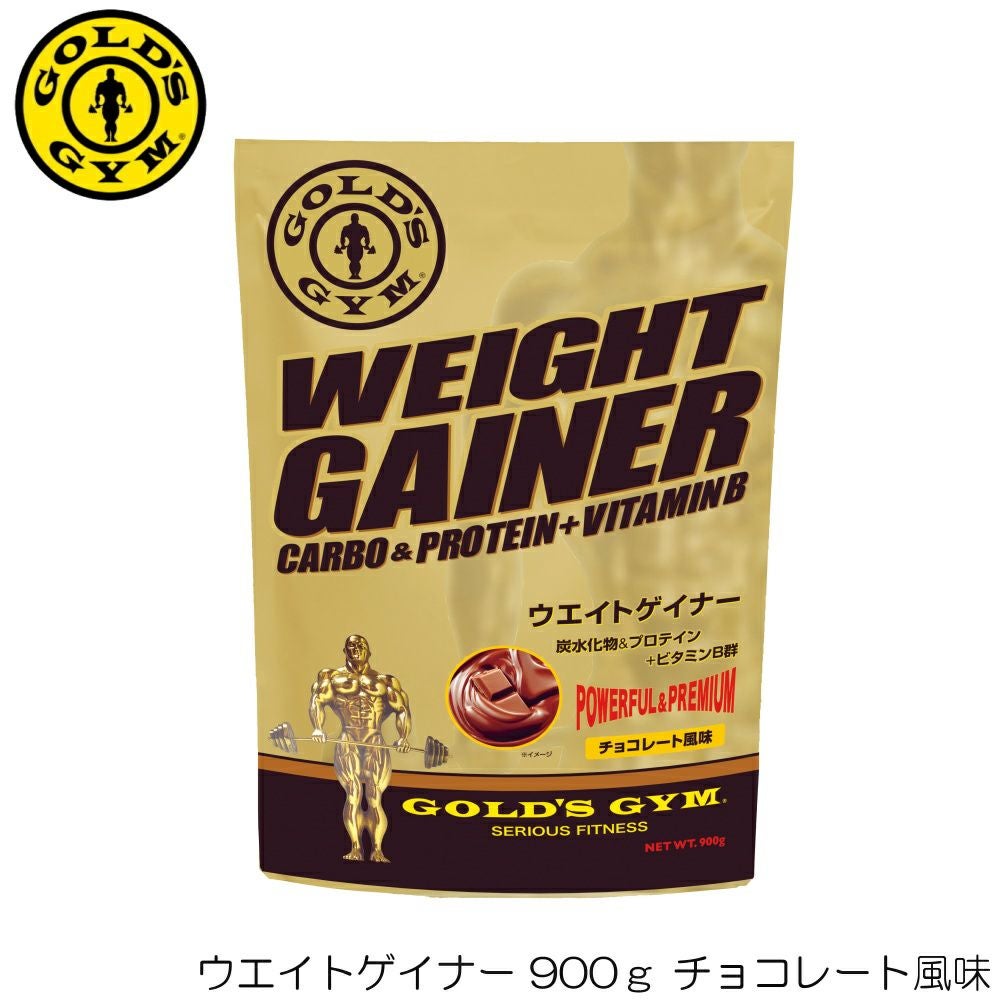 GOLD'S GYM ゴールドジム ウエイトゲイナー900g チョコレート風味