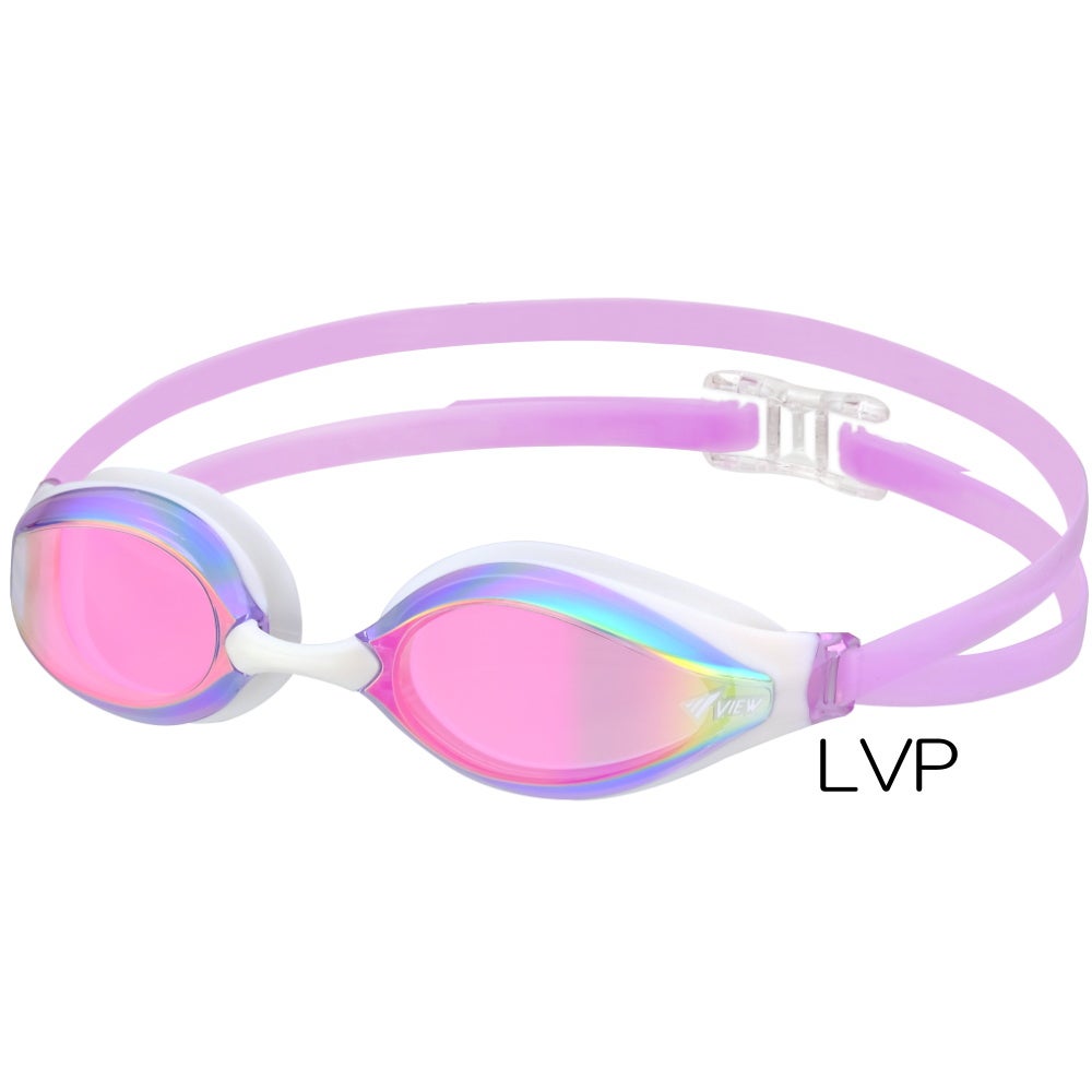 VIEWスイミングゴーグルクッション付きミラータイプAILEエイルWA承認モデルV240SAM