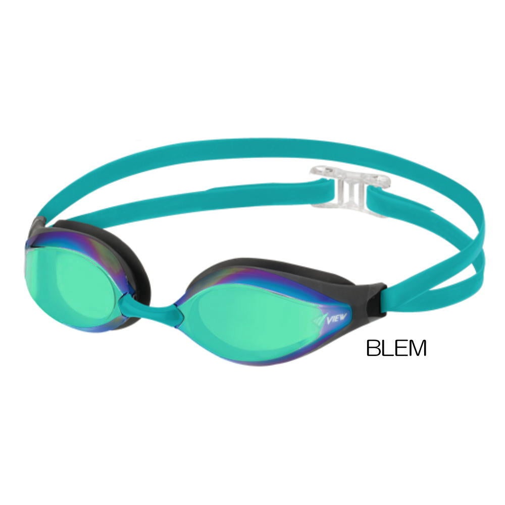 VIEWスイミングゴーグルクッション付きミラータイプAILEエイルWA承認モデルV240SAM