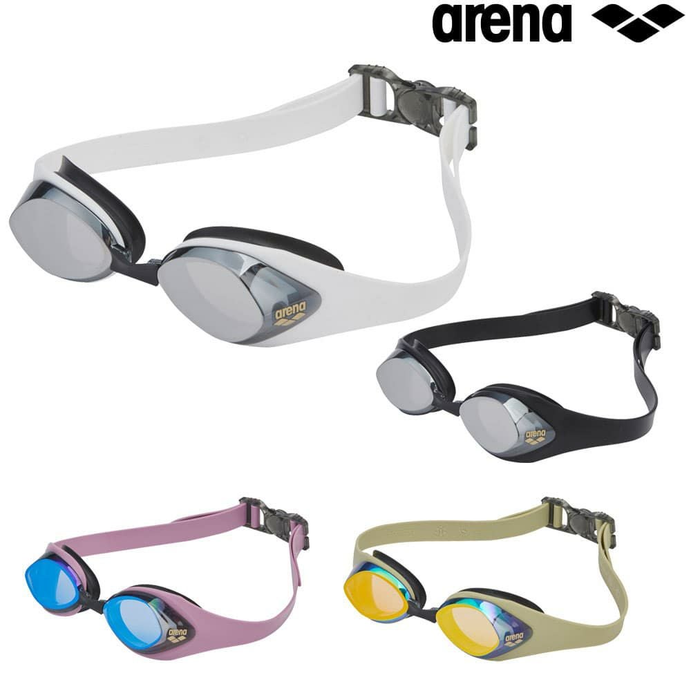 アリーナ ARENA 水泳 フィットネスゴーグル ミラーレンズ クッション