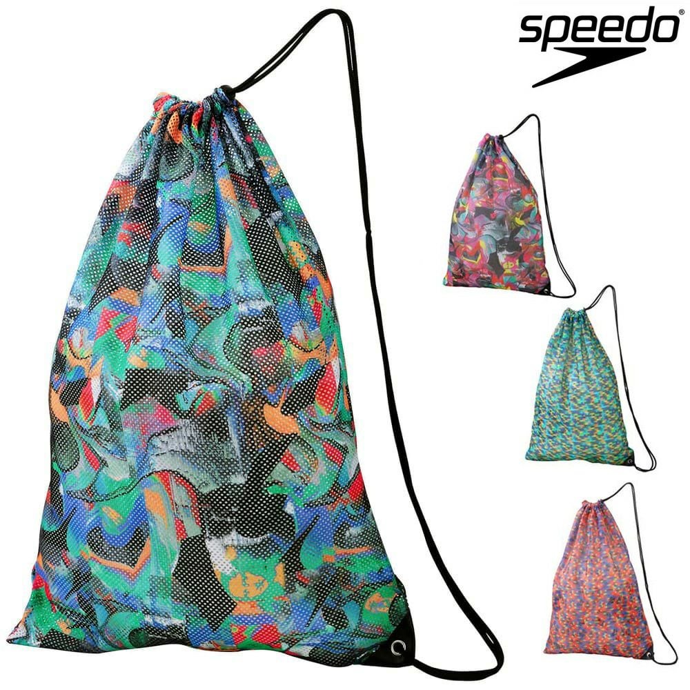 スピード SPEEDO 水泳 ノベルティーメッシュバッグ Lサイズ スイミング