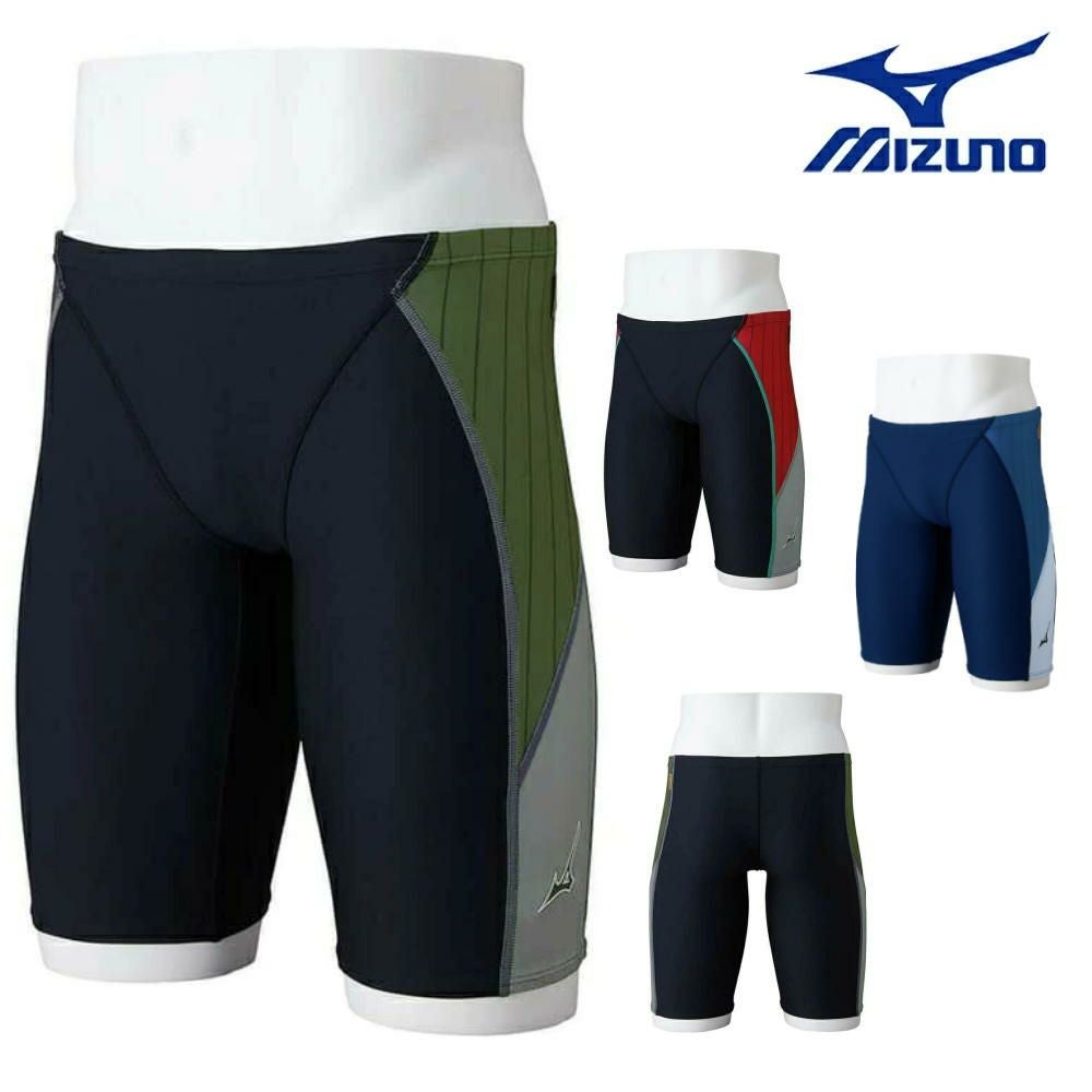 ミズノMIZUNO競泳水着練習用水着メンズエクサースーツハーフスパッツEXERSUITSU-Fit競泳練習水着N2MBB564