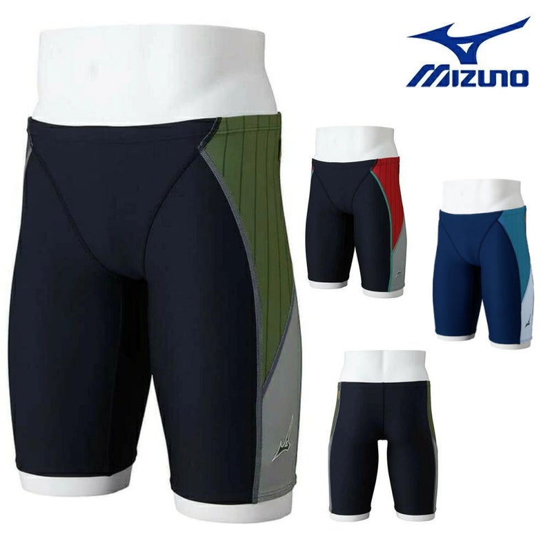 ミズノMIZUNO競泳水着練習用水着メンズエクサースーツハーフスパッツEXERSUITSU-Fit競泳練習水着N2MBB564