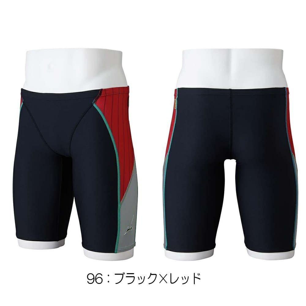 ミズノMIZUNO競泳水着練習用水着メンズエクサースーツハーフスパッツEXERSUITSU-Fit競泳練習水着N2MBB564