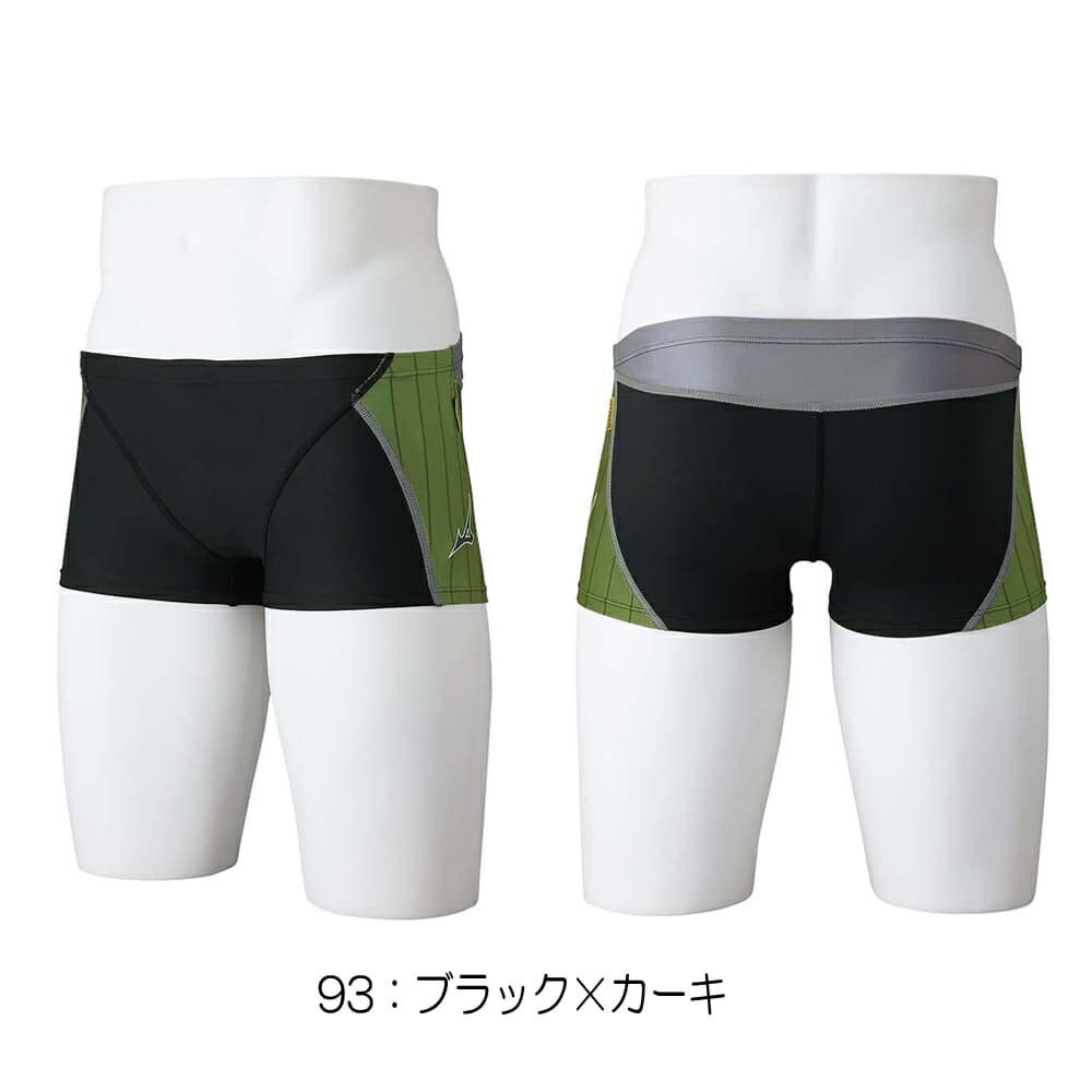 ミズノMIZUNO競泳水着練習用水着メンズエクサースーツショートスパッツEXERSUITSU-Fitダイナモーションフィット競泳練習水着N2MBB561