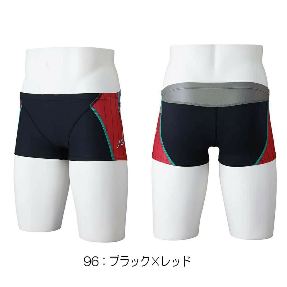 ミズノMIZUNO競泳水着練習用水着メンズエクサースーツショートスパッツEXERSUITSU-Fitダイナモーションフィット競泳練習水着N2MBB561