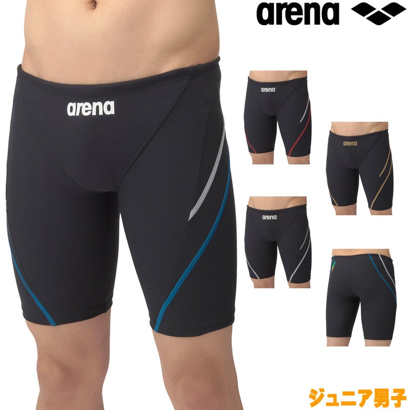 アリーナARENA競泳水着練習用水着ジュニア男子トレーニングスパッツハーフレッグタフスーツタフスキンEAS5SWM00B