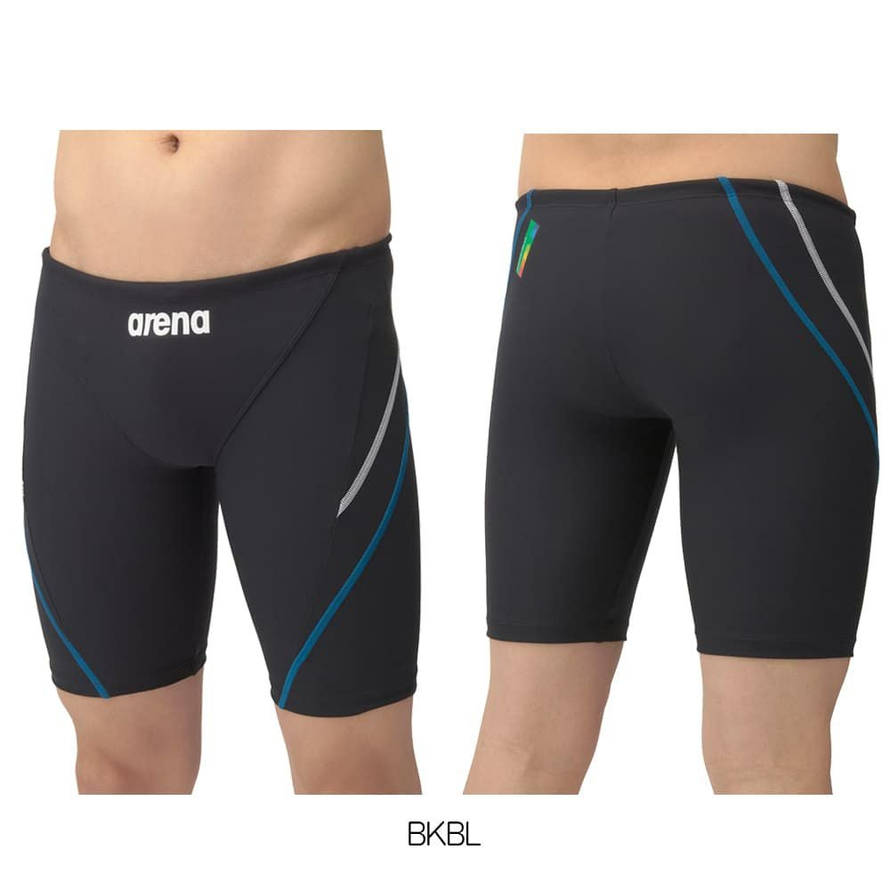 アリーナARENA競泳水着練習用水着メンズトレーニングスパッツハーフレッグタフスーツタフスキンEAS5SWM00M