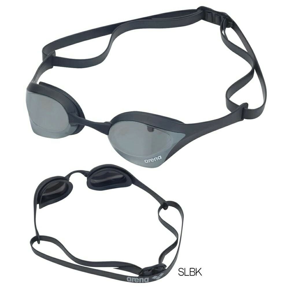 アリーナARENA水泳レーシングゴーグルコブラウルトラミラーレンズクッション付きWA承認モデル競泳AS5SGG02UFINA承認