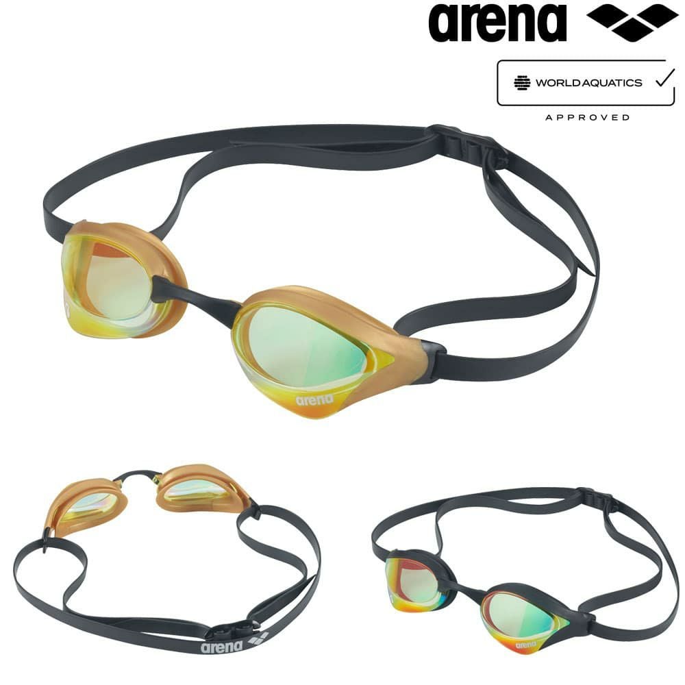 アリーナ ARENA 水泳 レーシングゴーグル コブラコア ミラーレンズ