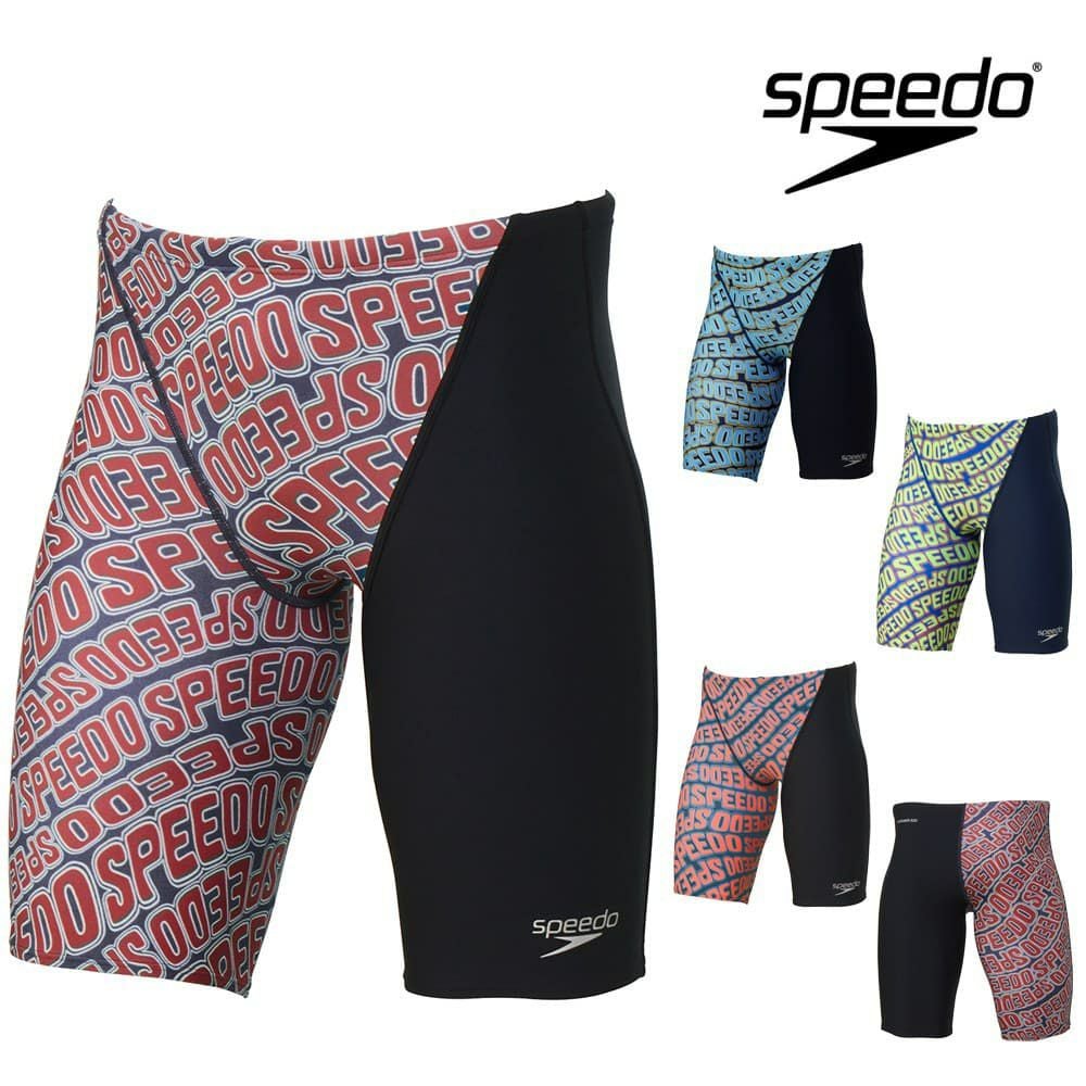 スピードSPEEDO競泳水着練習用水着メンズウェーブロゴターンズジャマーENDURANCEECO競泳練習水着2025年春夏モデルST62506
