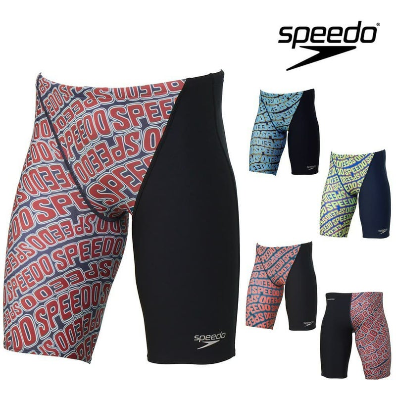 スピードSPEEDO競泳水着練習用水着メンズウェーブロゴターンズジャマーENDURANCEECO競泳練習水着2025年春夏モデルST62506