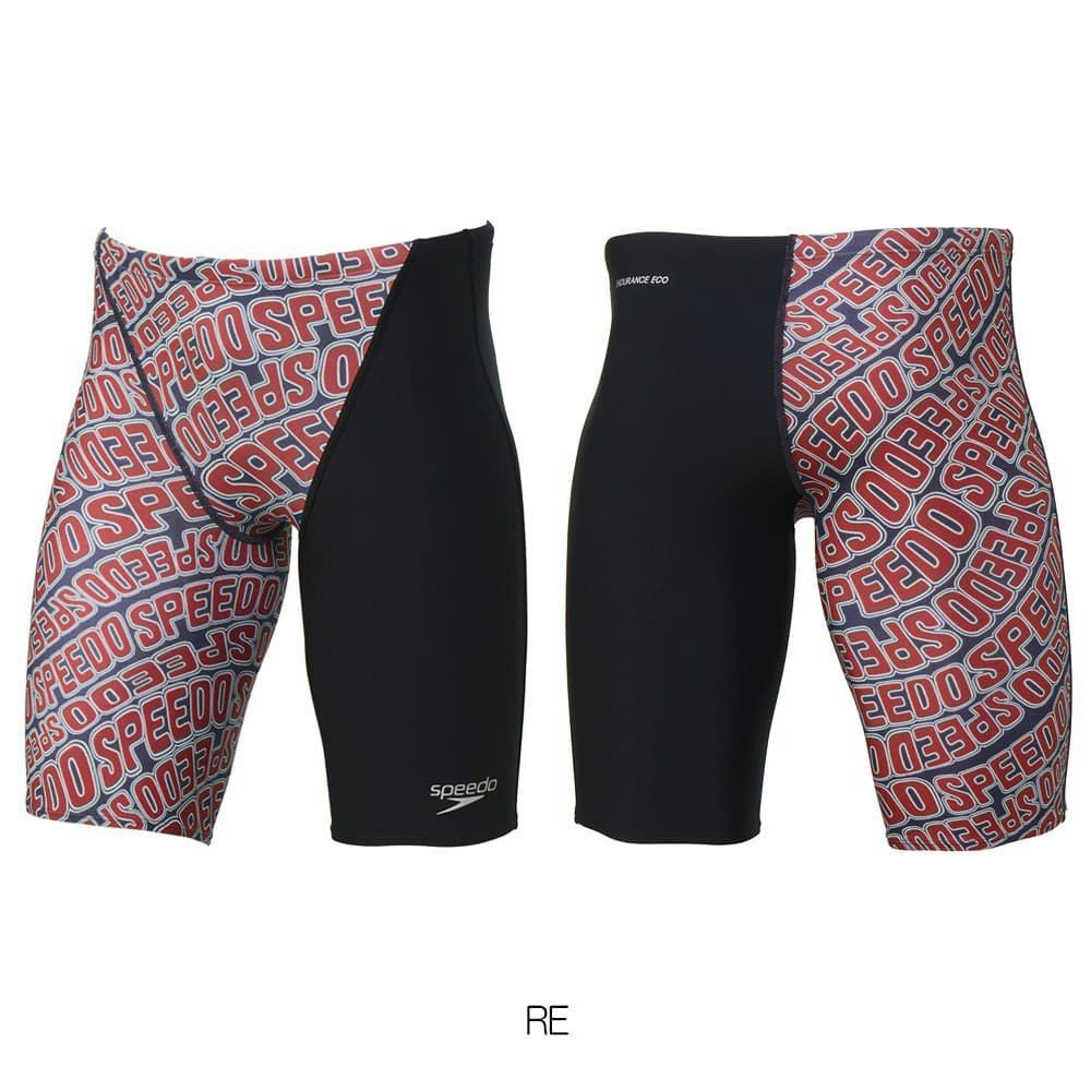 スピードSPEEDO競泳水着練習用水着メンズウェーブロゴターンズジャマーENDURANCEECO競泳練習水着2025年春夏モデルST62506