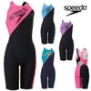 スピードSPEEDO競泳水着練習用水着レディースパネルターンズニースキンオールインワンENDURANCEECO競泳練習水着2025年春夏モデルSTW12503