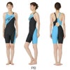 スピードSPEEDO競泳水着練習用水着レディースパネルターンズニースキンオールインワンENDURANCEECO競泳練習水着2025年春夏モデルSTW12503