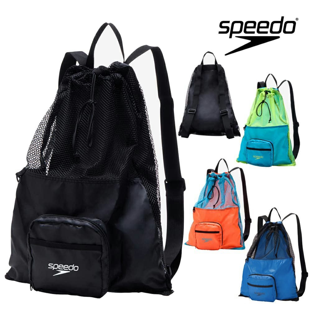 DONJOY 足用サポーター メッシュバッグ付き スピード SPEEDO 水泳 ポケッタブルメッシュバッグ スイミングバッグ