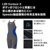 スピードSPEEDO競泳水着ジュニア女子WA承認モデルプロハイブリッド2オープンバックニースキンLZRCORDURA2SCG12201Ffinaマークあり
