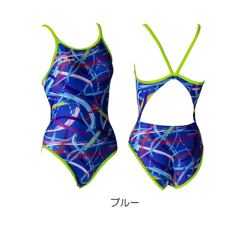 Jakedジャケッド競泳水着練習用水着レディースJ-FORTEX　ジェイ・フォルテックスハイパーバックスーツ競泳練習水着820747F