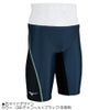 ミズノMIZUNO競泳水着メンズWA承認モデルSTREAMACEハーフスパッツストリームフィットA2025年春夏モデルN2MBC020finaマークあり