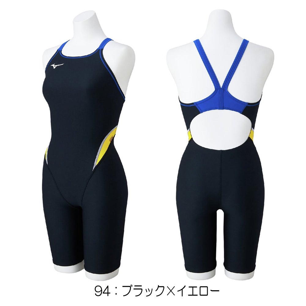 ミズノMIZUNO競泳水着練習用水着レディースエクサースーツハーフスーツオールインワンEXERSUITSU-Fit競泳練習水着N2MGC263