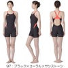 ミズノMIZUNO競泳水着練習用水着レディースエクサースーツミディアムハーフスーツEXERSUITSU-Fit競泳練習水着N2MGC264