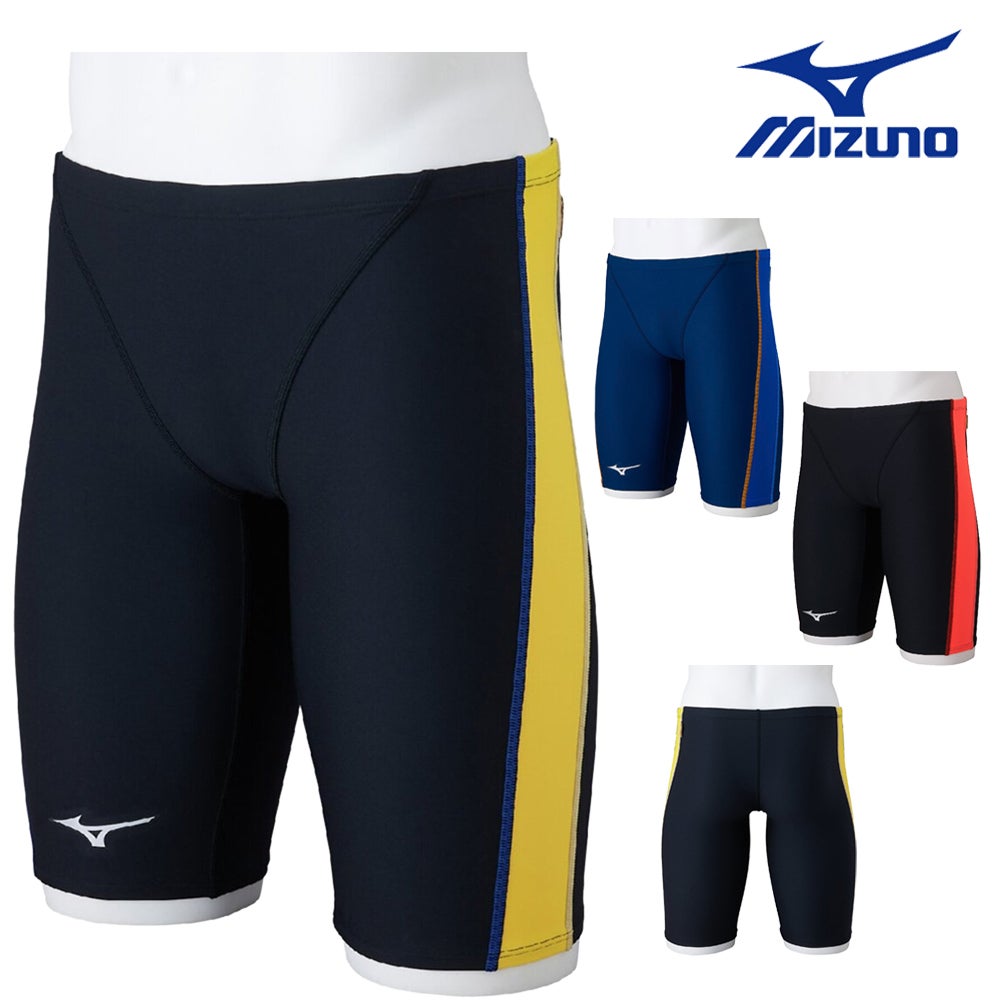 ミズノMIZUNO競泳水着練習用水着メンズエクサースーツハーフスパッツEXERSUITSU-Fit競泳練習水着2025年春夏モデルN2MBC063