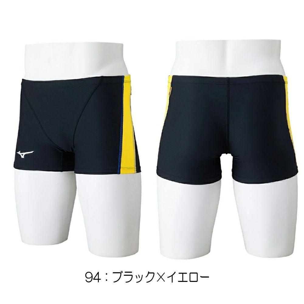 ミズノMIZUNO競泳水着練習用水着メンズエクサースーツミディアムスパッツEXERSUITSU-Fit競泳練習水着2025年春夏モデルN2MBC064