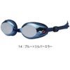 ミズノMIZUNO水泳フィットネスゴーグルゴーグルミラーレンズクッション付きWA承認モデルくもり止め競泳2025年春夏モデルN3JEC621FINA承認