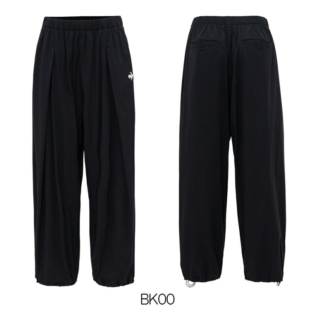 ルコックスポルティフlecoqsportif接触冷感ウーブンワイドパンツレディーススポーツウェア女性2025年春夏モデルLT5SLP31L