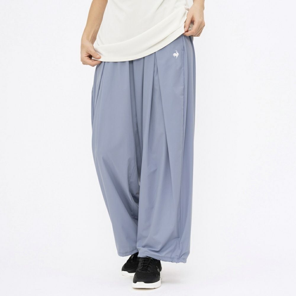 ルコックスポルティフlecoqsportif接触冷感ウーブンワイドパンツレディーススポーツウェア女性2025年春夏モデルLT5SLP31L