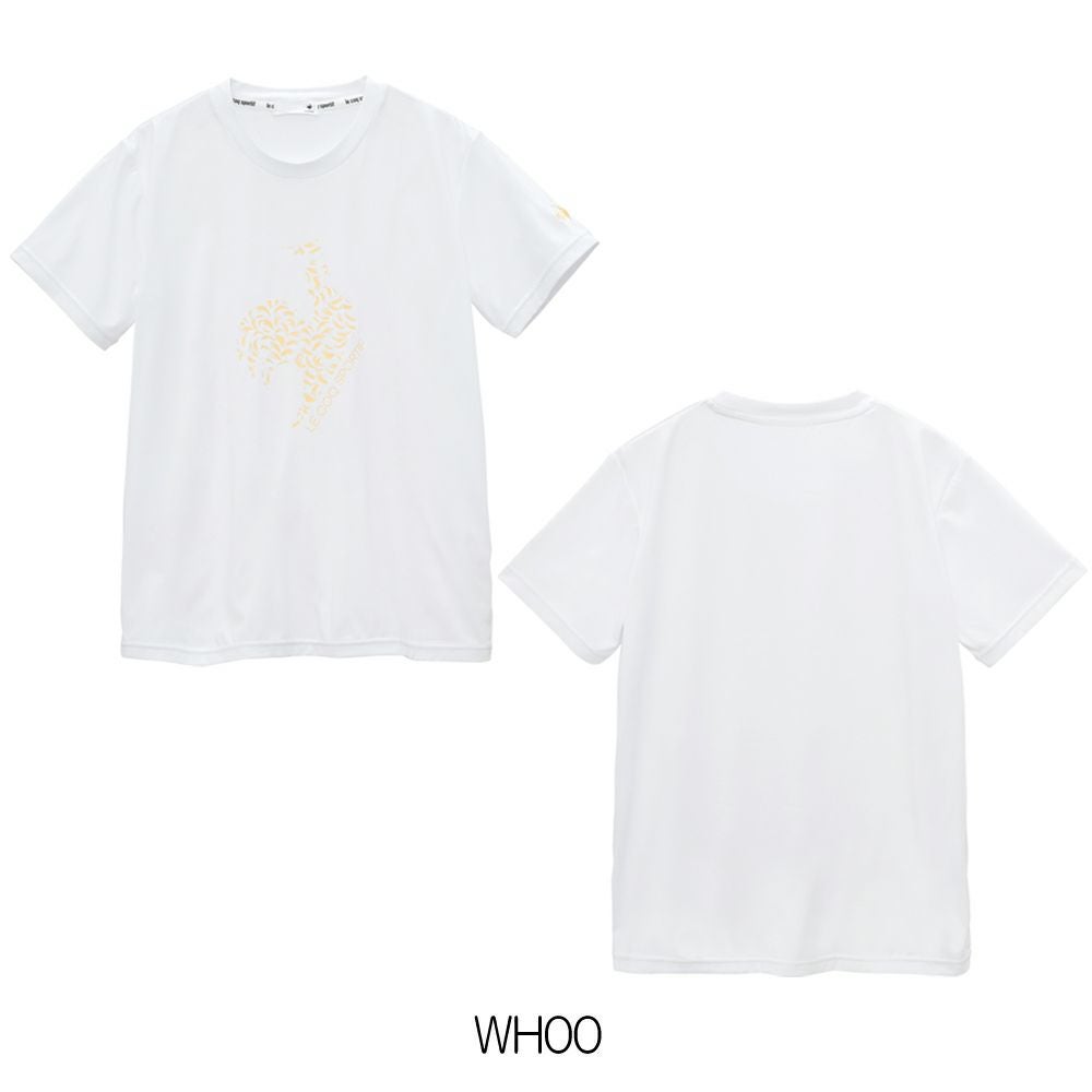 ルコックスポルティフlecoqsportifサンスクリーン半袖Tシャツレディーススポーツウェア女性2025年春夏モデルLT5SHT07L