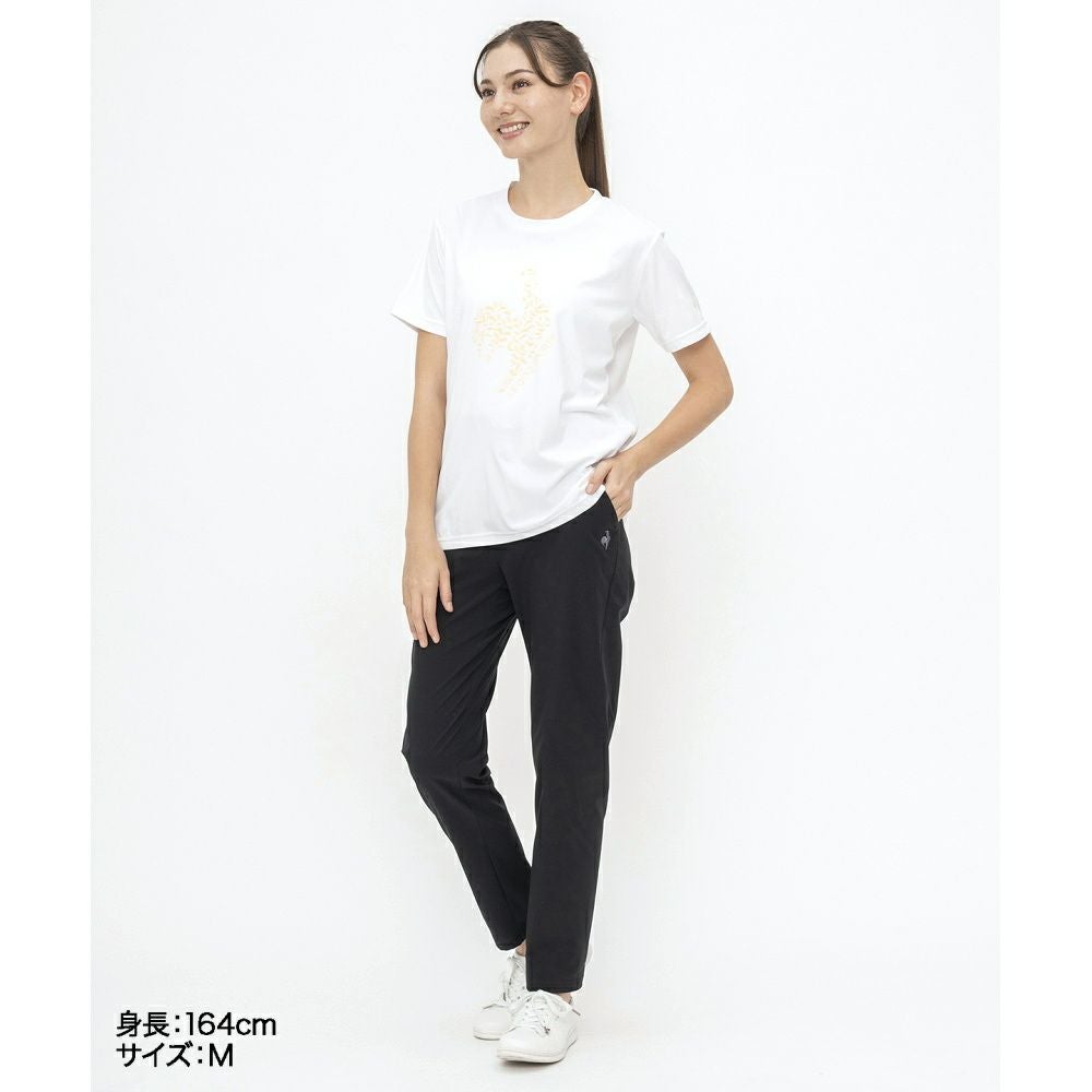 ルコックスポルティフlecoqsportifサンスクリーン半袖Tシャツレディーススポーツウェア女性2025年春夏モデルLT5SHT07L