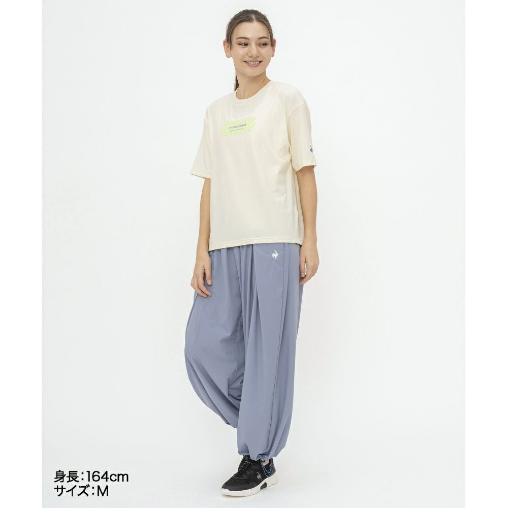ルコックスポルティフlecoqsportif接触冷感ボックスTシャツレディーススポーツウェア女性2025年春夏モデルLT5SHT03L