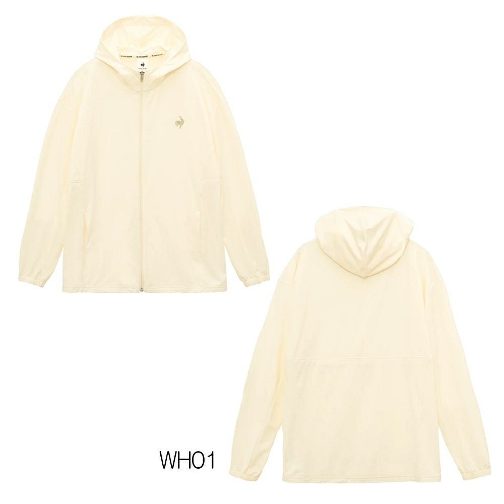 ルコックスポルティフlecoqsportif接触冷感UVシャツパーカーレディーススポーツウェア女性2025年春夏モデルLT5SSW20L